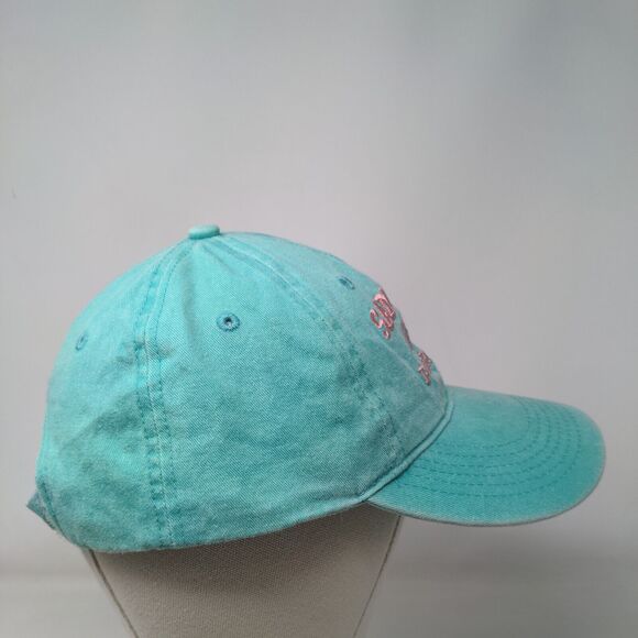 San Juan Puerto Rico Est. 1493 Strapback Hat Greenish-Blue Outback America - Picture 5 of 8